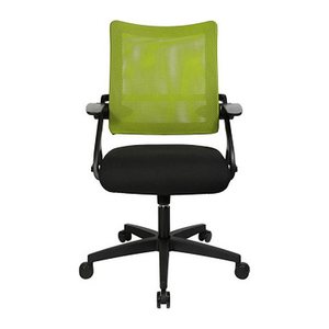 Topstar Bürostuhl New S'move, DS100A T205 Stoff grün, Gestell schwarz