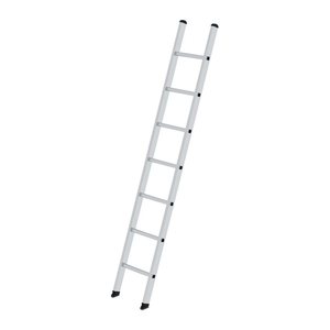 MUNK Anlegeleiter 11148 silber 7 Sprossen, H: 220,0 cm