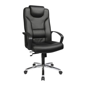Topstar Chefsessel Comfort Point 50, 7819 D60 Kunstleder schwarz, Gestell chrom
