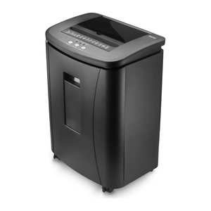hama Safe Auto M1200 Aktenvernichter mit Partikelschnitt P-4, 4 x 20 mm, bis 120 Blatt, schwarz