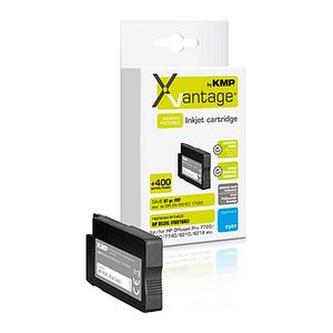 KMP XVantage® cyan pigmentiert Druckerpatrone kompatibel zu HP 953XL (F6U16AE)