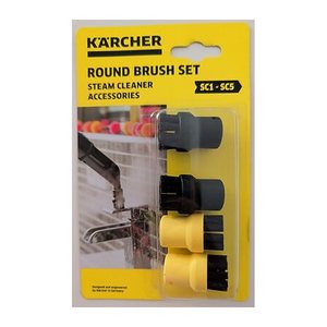 KÄRCHER 2.863-264.0 Bürsten für Dampfreiniger, 1 Set