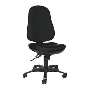 Topstar Bürostuhl Trend SY 10, 9020G20 Stoff schwarz, Gestell schwarz