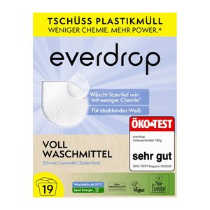everdrop Waschmittel Pulver, 760 g