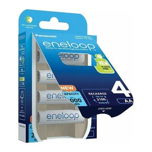 eneloop Akkus Ni-MH Mignon AA 2.000 mAh, 4 St.