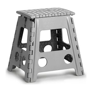 Zeller Tritthocker grau 1 Stufe, H: 39,0 cm