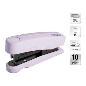 novus Heftgerät B 10 Professional Color ID 2.0 pretty lilac, 1 St.