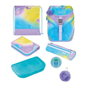 Herlitz Grundschulrucksack SoftLight GREENline Little Monste
