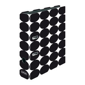 herlitz maX.file Just Black Motivordner Just Black 8,0 cm DIN A4, 1 St.