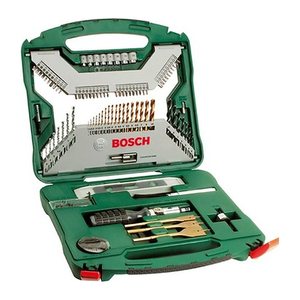 BOSCH Bohrer- und Bit-Set X-Line TiN-beschichtetes, 100-teilig