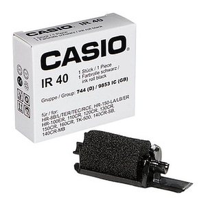 CASIO IR-40-2 (Gruppe 744) schwarz Farbrolle