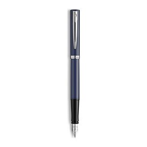 WATERMAN Füllfederhalter IMPRESSION blauer Lack CT F Blau Geschenkbox