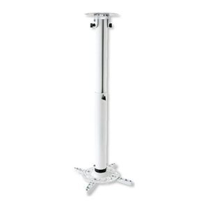 Techly Profi Deckenhalterung f. Beamer,ausziehbar,50-77cm,w.