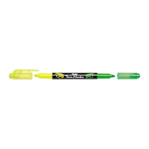 Pentel Twin Checker SLW8-GK Textmarker gelb, 1 St.