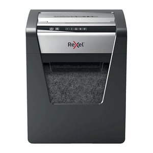 AKTION: Rexel Momentum X415 Aktenvernichter mit Partikelschnitt P-4, 4 x 40 mm, bis 15 Blatt, schwarz mit 15 Euro CashBack