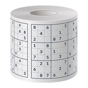 Mad Monkey - Toilettenpapier "Sudoku"