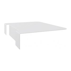 fm Ansteck-Ablageboard weiß , 1 St.