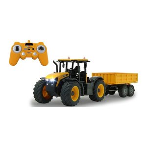 Jamara JCB Fastrac Traktor mit Kippanhänger 1:24 2,4GHz