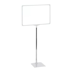 FRANKEN Infoständer silber DIN A3 29,7 x 1,0 x 32,0 - 62,0 cm, 1 St.