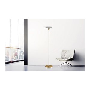 unilux BALY BAMBOO LED Stehlampe weiß/bambus 44,6 W