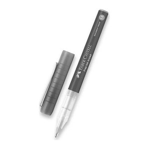FABER-CASTELL Free Ink Tintenroller grau 0,8 mm, Schreibfarbe: orange, 1 St.