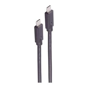Shiverpeaks USB Anschlusskabel Typ-C 2.0 100W schwarz 2m