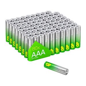 GP Batterien SUPER Alkali-Mangan Micro AAA 1,5 V, 80 St.