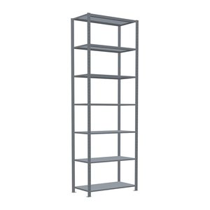 SCHULTE Schwerlastregal MULTIplus 250 12962 silber 100,0 x 60,0 x 300,0 cm