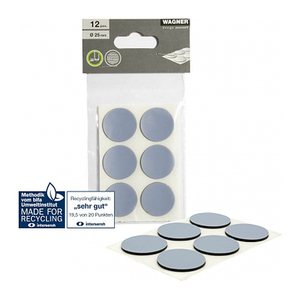 WAGNER® design yourself EH 1125 PFTE-Gleiter Kunststoff Ø 2,5 cm, 12 St.