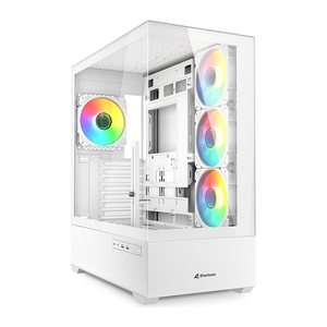 Sharkoon Gehäuse AK6 RGB ATX 1xGlas weiß
