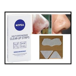 NIVEA HAUTVERFEINERNDE CLEAR-UP STRIPS Mitesserpflaster 6 St.