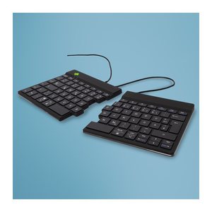 R-Go Tastatur Split Break DE-Layout verkabelt schwarz