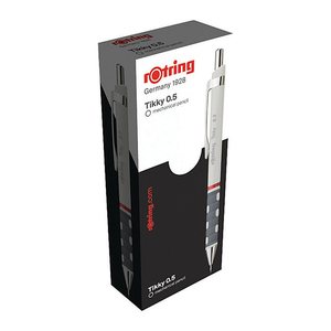 rotring Tikky ReDesign Druckbleistift weiß HB 0,5 mm, 1 St.