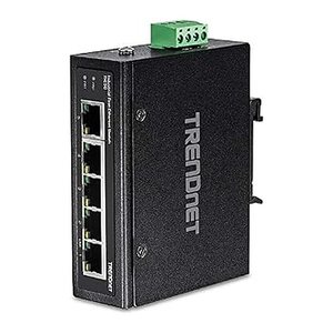 TRENDnet Industrial Switch 5-Port Fast Ethernet DIN-Rail