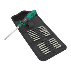 Wera Ratschen-Schraubendreher-Set Kraftform Kompakt 838 RA-R M Set 1 05051061001 15-tlg.