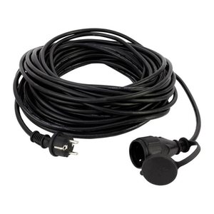REV IP44 Verlängerungskabel schwarz