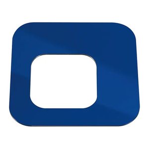 TKG Pure Mülleimer 60,0 l weiß, blau, 1 St.