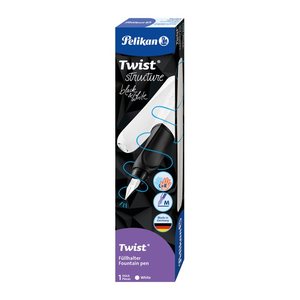 Pelikan Twist® structure Patronenfüller weiß M (mittel), 1 St.