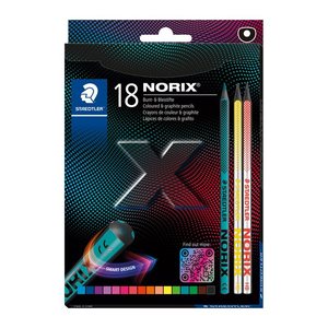 STAEDTLER NORIX Buntstift Set 100% PEFC
