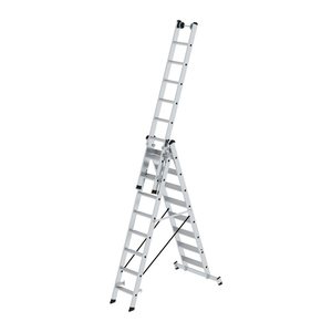 MUNK Vielzweckleiter silber 3x 8 Stufen