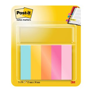 Post-it® Page Marker Beachside Haftmarker farbsortiert 5x 50 Streifen