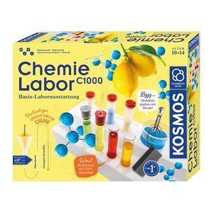 KOSMOS Experimentierkasten Chemielabor C1000 mehrfarbig
