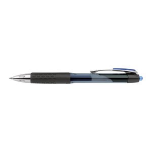 uni-ball Signo 207 Gelschreiber schwarz/transparent 0,4 mm, Schreibfarbe: blau, 1 St.