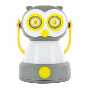 Schwaiger LED Campingleuchte 100 Lumen Eule Weiß