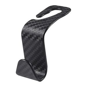 2GO Haken für KFZ-Kopfstütze 2er Set Carbon Optik