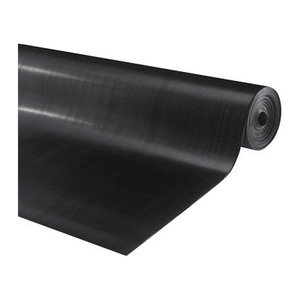 Hamat Riefen-Gummimatte schwarz 100,0 x 1000,0 cm
