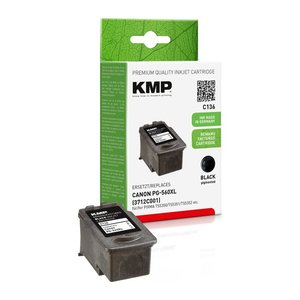 KMP C136 schwarz Druckerpatrone kompatibel zu Canon PG-560XL