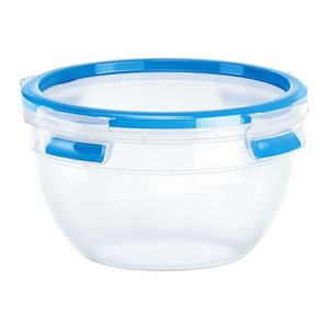 emsa Frischhaltedose CLIP & CLOSE 10,0 cm hoch transparent 1,1 l, 1 St.