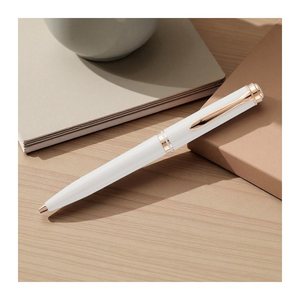 Pelikan Kugelschreiber Souverän K600 weiß/rose-gold, Schreibfarbe: schwarz, 1 St.