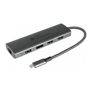 Good Connections USB-C-Hub (10-Port) anthrazit